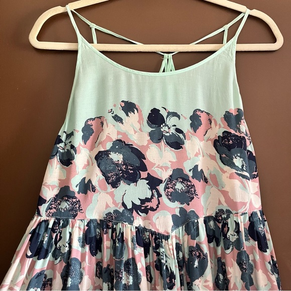 Intimately Free People Floral Strappy Back Summer Dress - Picture 7 of 9